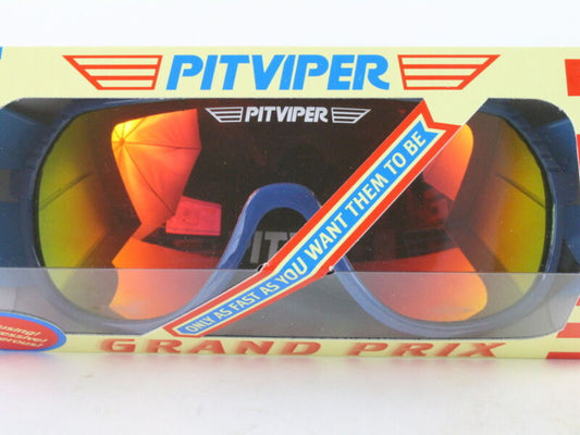 Pit Viper Grand Prix The Slipstream Dark & Light Blue Sunglasses