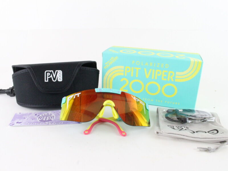 Pit Viper 2000 PV Polarized The Playmate Sunglasses IN BOX