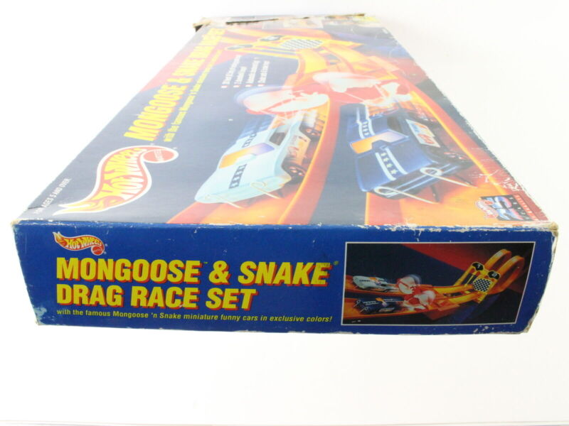 Hot Wheels 25th Anniversary Mongoose And Snake Drag Race Set 11644