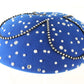 Mr John Classic Ladies Blue Boutique Wool Felt Hat W/ Rhinestones 6 3/4 54cm