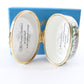 Halcyon Days Vauxhall Pleasure Gardens Oval Enamel Trinket Box 11/236