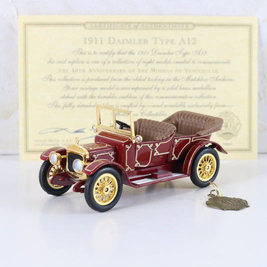 1911 Daimler Type A12 Matchbox 40th Anniversary