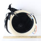 Mr John Classic Ladies Black and White Wool Felt Hat W/ Feathers 6 7/8 55cm