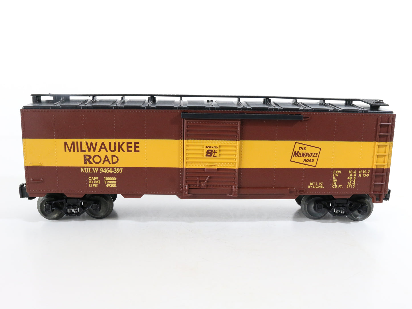 Lionel O Milwaukee Road Milw 9464-397 Single Door Boxcar