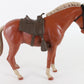 Vintage Louis Marx Johnny West Horse Sorrel Pancho W/ Saddle