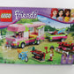 Lego Friends Adventure Camper Partly Built Set 3184 W/ Box & Instructions