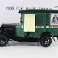 1931 US Mail Truck 11427 Black & Green Danbury Mint 1:24 Model Car