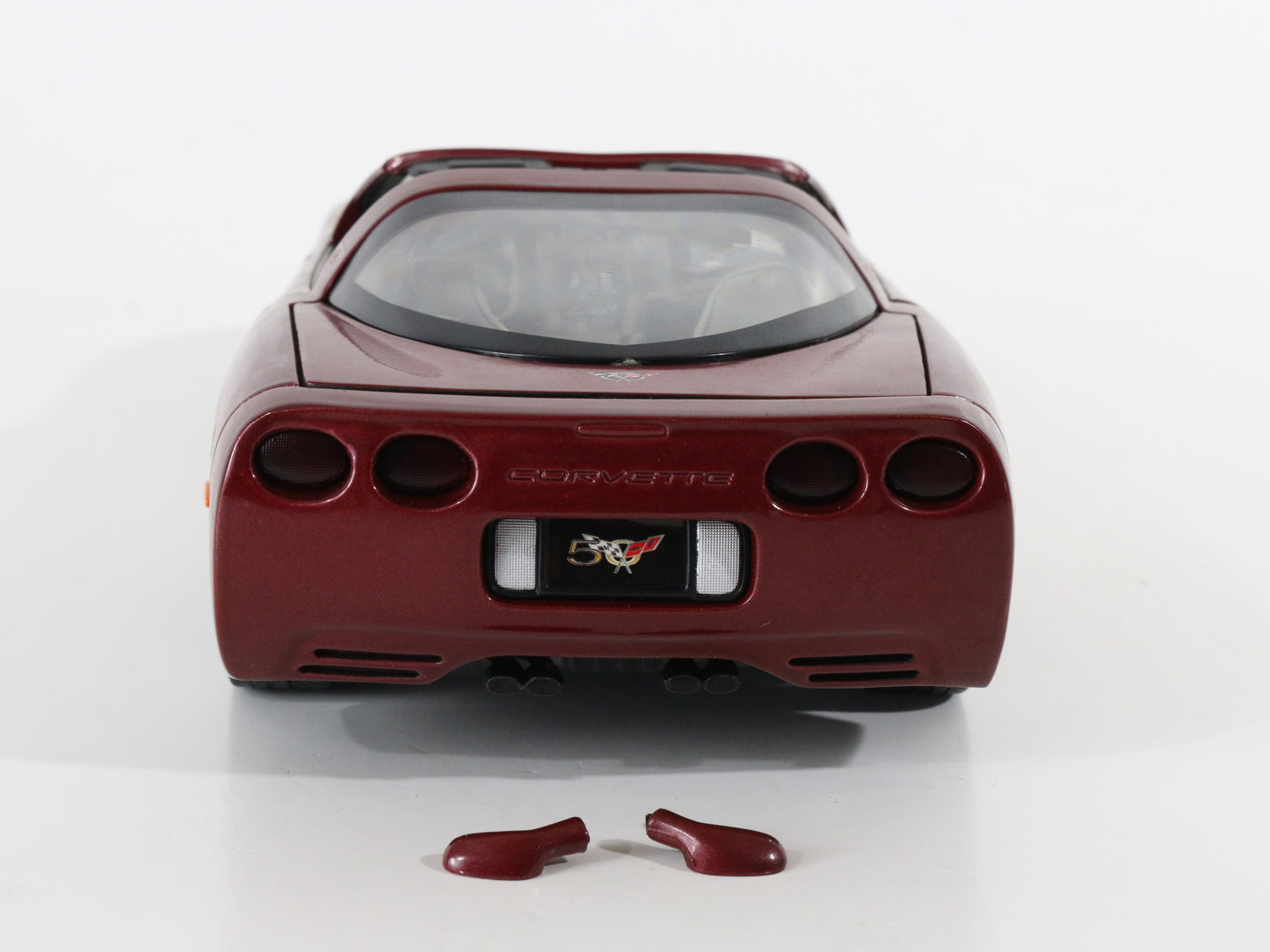 2003 Chevrolet Corvette Indianapolis 500 Maroon ERTL 1:18 Model Car