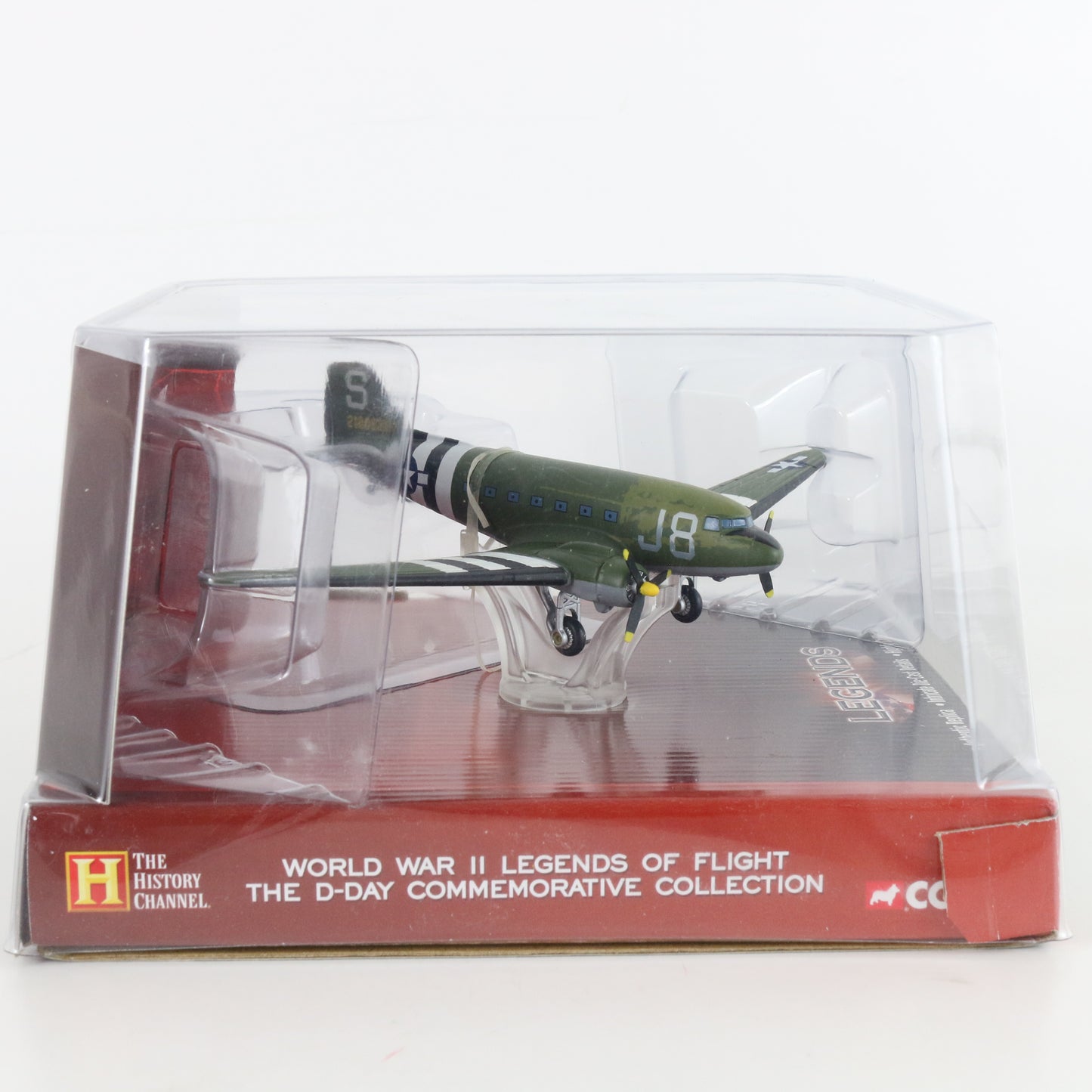 C-47 Skytrain J8 101st Airborne Transport Plane Legends Corgi 1:144 Hc30009