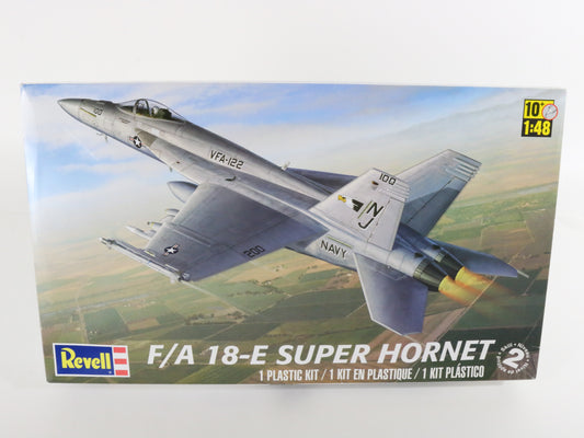 F/a 18-e Super Hornet Fighter Jet Plane Revell 1:48 Plastic Kit 85-5850