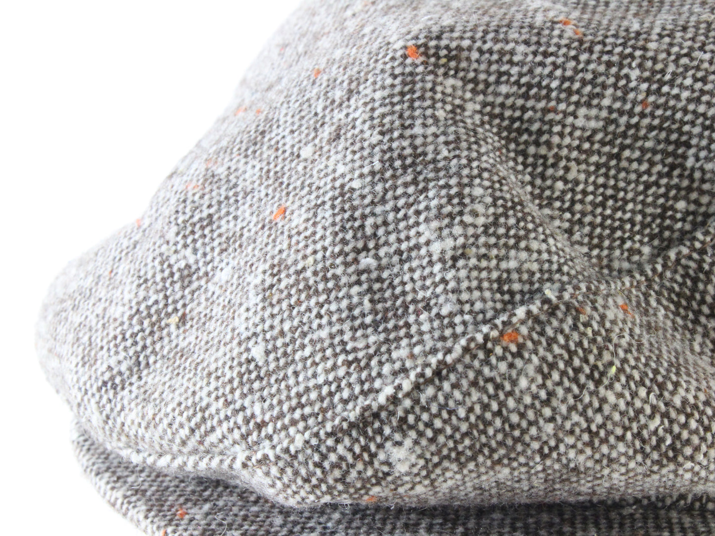 Biltmore Mens Brown Mix Scally Cap Ivy Cap Newsboy MULTIPLE SIZES