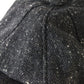 John Hanley & Co Ltd Mens Charcoal Gray Tweed Ivy Cap PURE WOOL MULTIPLE SIZES