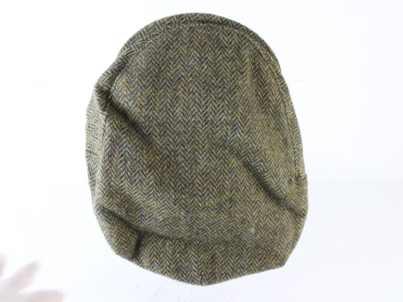 John Hanley & Co Ltd Mens Olive PURE Wool NEWSBOY Ivy Cap MULTIPLE SIZES