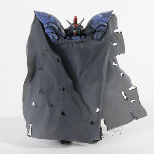 Gundam Wing Battle Scarred Sandrock Custom Mobile Suit Figure Bandai W/ Cape