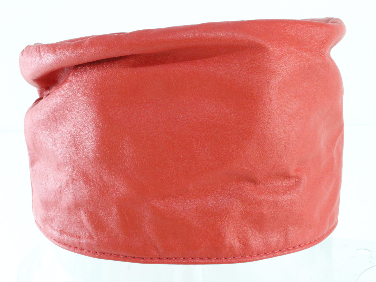 Winfield Cover CoLadies Red Hand Crafted Leather Pillbox Cap MULTIPLE SIZES