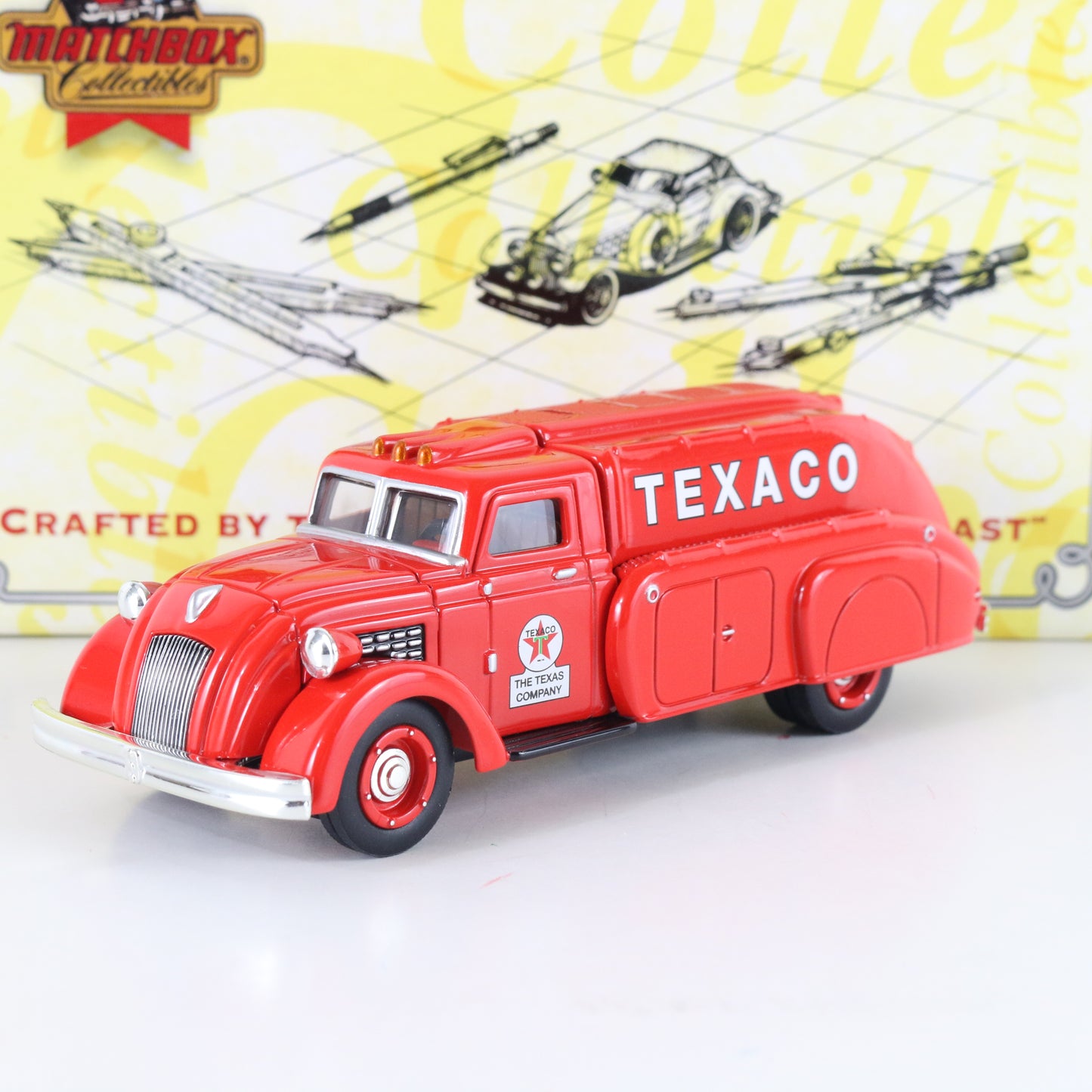 1937 Dodge Airflow Tanker Texaco Matchbox Model