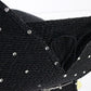 George Zamaul New York Ladies Black Boutique Hat W/ Rhinestones 7 56cm