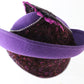 Jack Mcconnell New York Ladies Amethyst Purple Felt Hat W/ Feathers 7 56cm