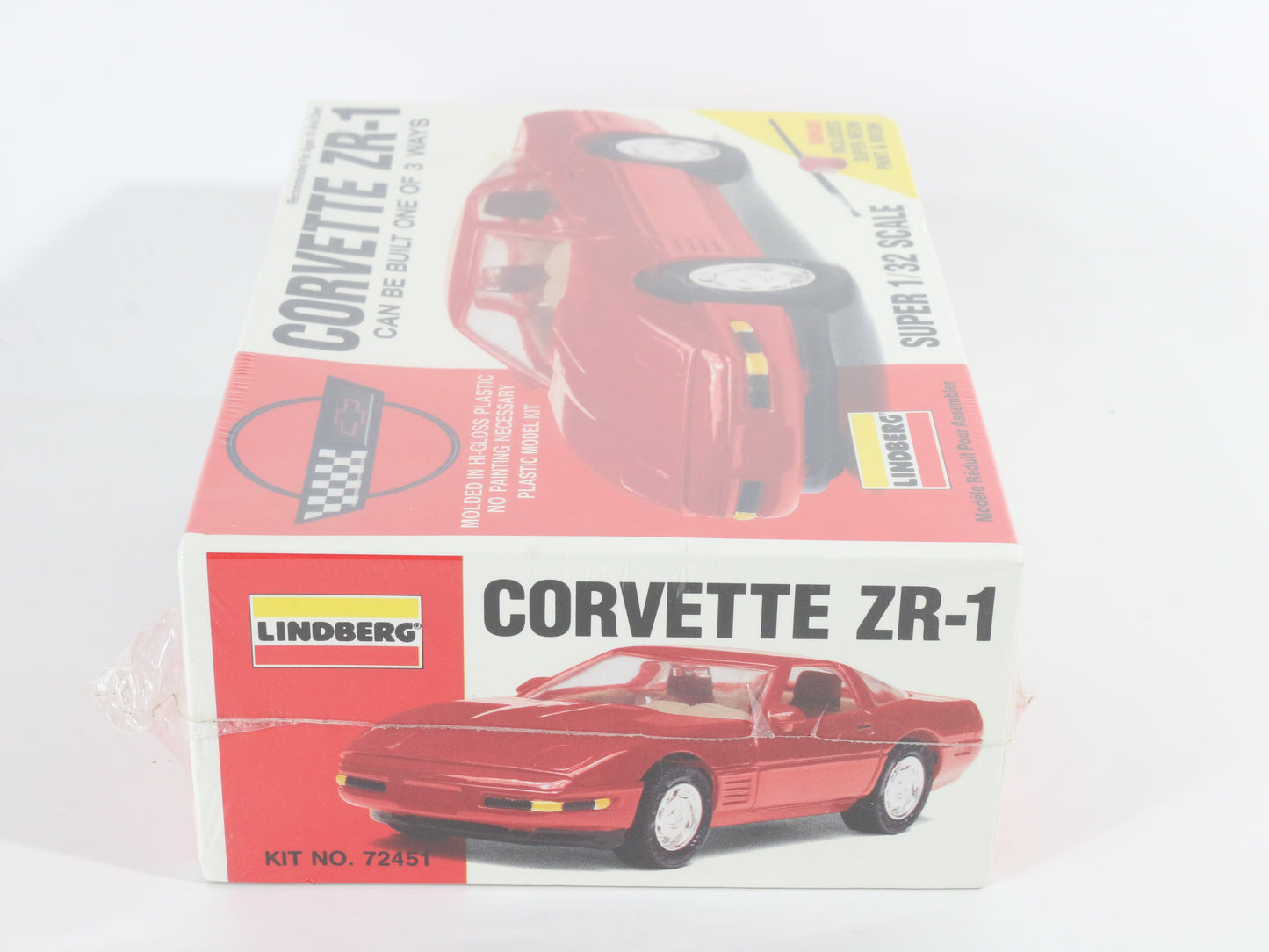 Chevrolet Corvette ZR-1 Plastic Model Car Kit Lindberg 1:32 72451