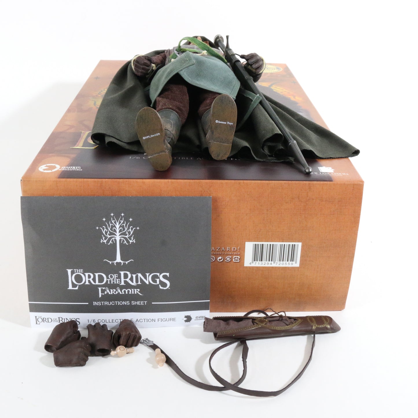 Faramir Lord Of The Rings LOTR 1:6 Collectible Figure W/ Box & Accessories