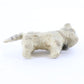 Antique Steiff Cat Stuffed Cat W/ Ribbon & Bell Glass Eyes 4"