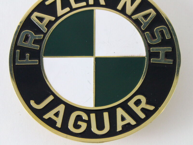 Frazer Nash Jaguar 2.5" Metal Emblem Badge