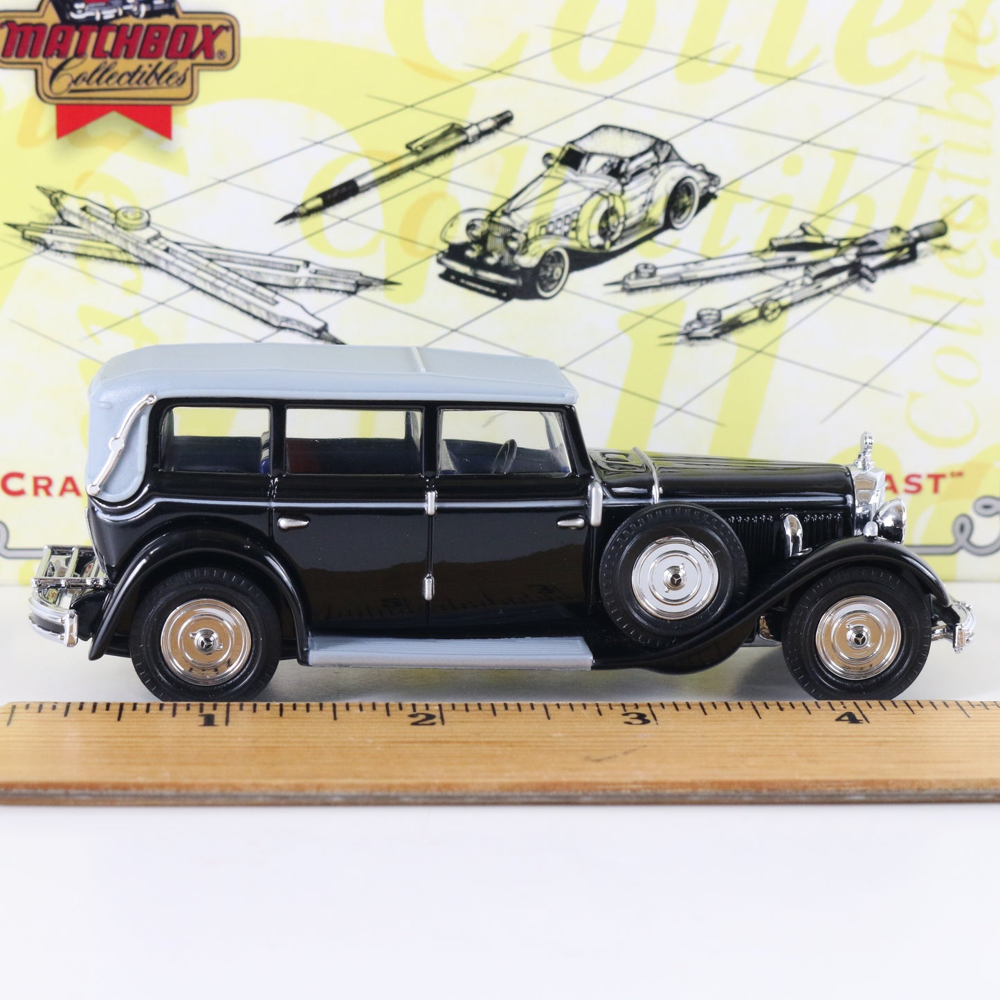 1931 Mercedes Benz 770 Rich & Infamous Cars Matchbox 1:43 Dym35185