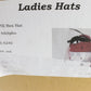 Adolfo Ii Ladies Boutique Red Wool Felt Pillbox Hat W/ Feathers 6 3/4 54cm