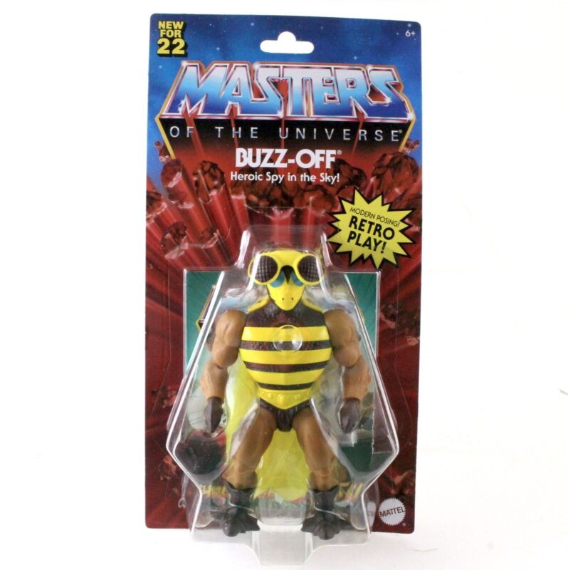 Buzz Off Heroic Spy In The Sky MOTU Masters Of The Universe Mattel 2022 Retro