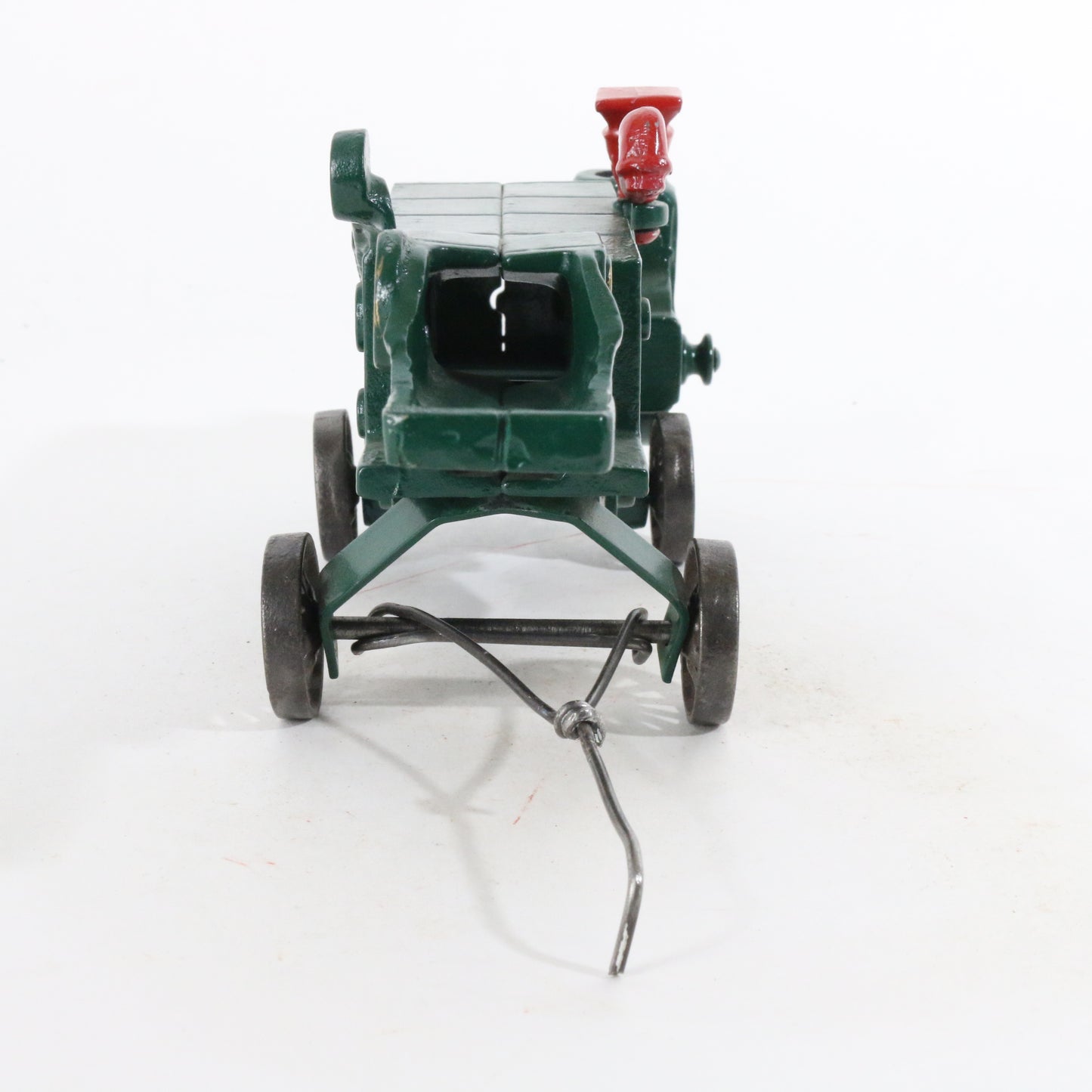 ARCADE Restored #450 Green Mccormick Deering Cast Iron Threshing Machine 9.25"