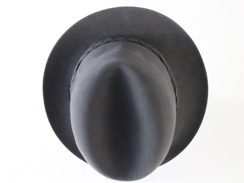 Biltmore Mens Steel Gray Canadian Suede Felt Fedora MULTIPLE SIZES