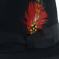 Royal Biltmore Top Hatters Mens Black Felt Fedora Wide Brim MULTIPLE SIZES