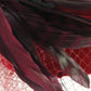 Adolfo Ii Ladies Boutique Red Wool Felt Pillbox Hat W/ Feathers 6 3/4 54cm