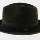 Dobbs Fifth Ave Hunter Mt Mens Loden Green Felt Fedora W/ Pin MULTIPLE SIZES
