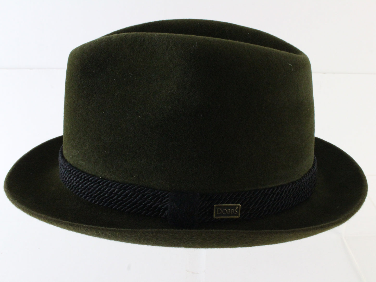 Dobbs Fifth Ave Hunter Mt Mens Loden Green Felt Fedora W/ Pin MULTIPLE SIZES