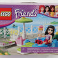 Lego Friends Emmas Splash Pool Mostly Built Set 3931 W/ Box & Instructions