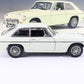 MGC GT Coupe Snowberry White Millennium Series AutoART 1:18 Model Car 76621