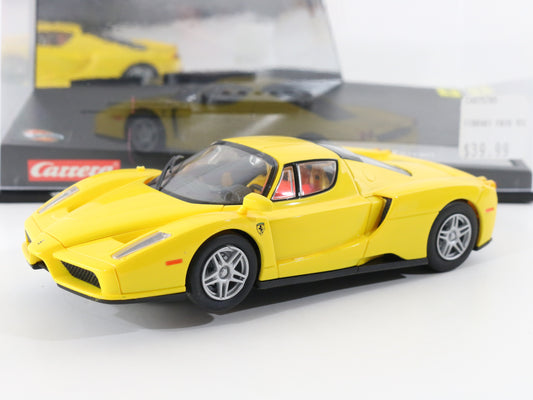 Enzo Ferrari Yellow 1:32 Carrera Evolution Hotwheels 100% Slot Car