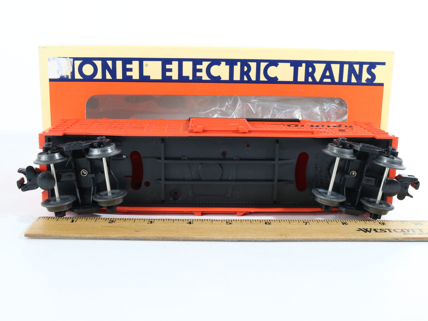 Lionel O 6-15000 Rio Grande D&RGW 15000 Waffle Side Boxcar