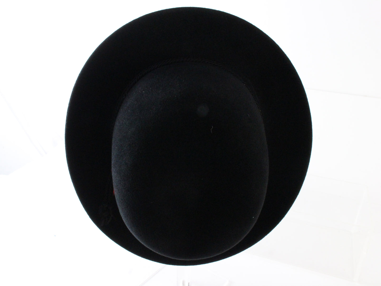 Stetson Sovereign Mens Black Felt Fedora W/ Feather MULTIPLE SIZES