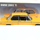 2002 BMW TI Orange Autoart Millennium 1:18 Model Car 70506
