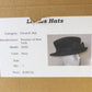 Premier New York Finesse Creations Ladies Navy Blue Felt Hat W/ Bow 7 56cm