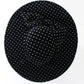 Sonni Of California Ladies Black And White Polka Dot Hat W/ Bow 6 5/8 53cm
