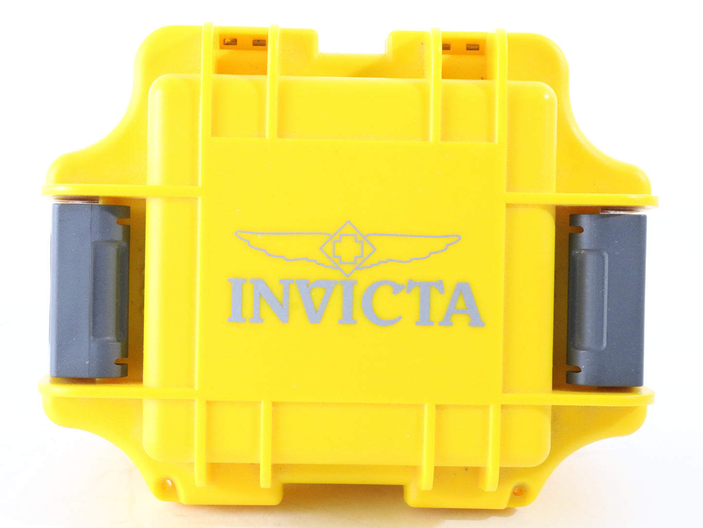 Invicta Yellow & Silver Protective Collectors Watch Case Holds 1 Watch