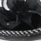 Chapeau Creations Ladies Boutique Black Fascinator W/ Flower 6 3/4 54cm