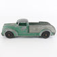 Vintage Hubley Kiddie Toy Tow Work Truck Green Diecast 6.75"
