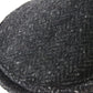 Vintage John Hanley & Co Ltd Mens Charcoal Gray Wool Ivy Cap MULTIPLE SIZES