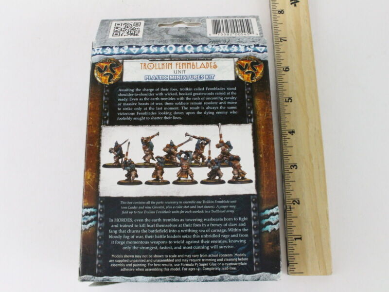 Warmachine Hordes Trollbloods Trollkin Fennblades Unit PIP71042 Privateer Press