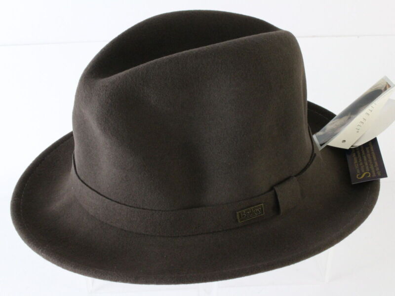 Bailey Classic Lite Felt Mens Brown Wool Felt Fedora S