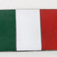 Italian Flag 2.25" Metal Car Emblem Badge for Automotive Car Plate Etc
